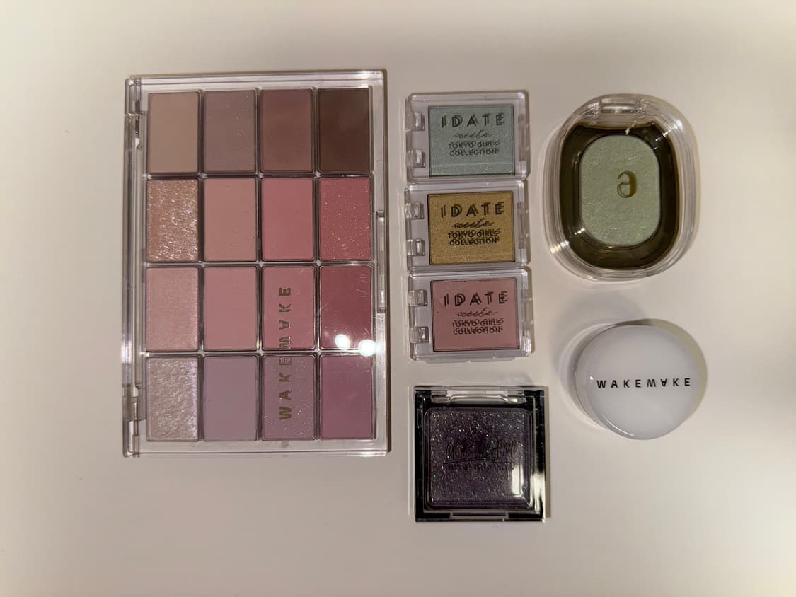 웨이크메이크 팔레트 + 아멜리섀도우 + 아이데이트 섀도우 (일본직구) 상품이미지1