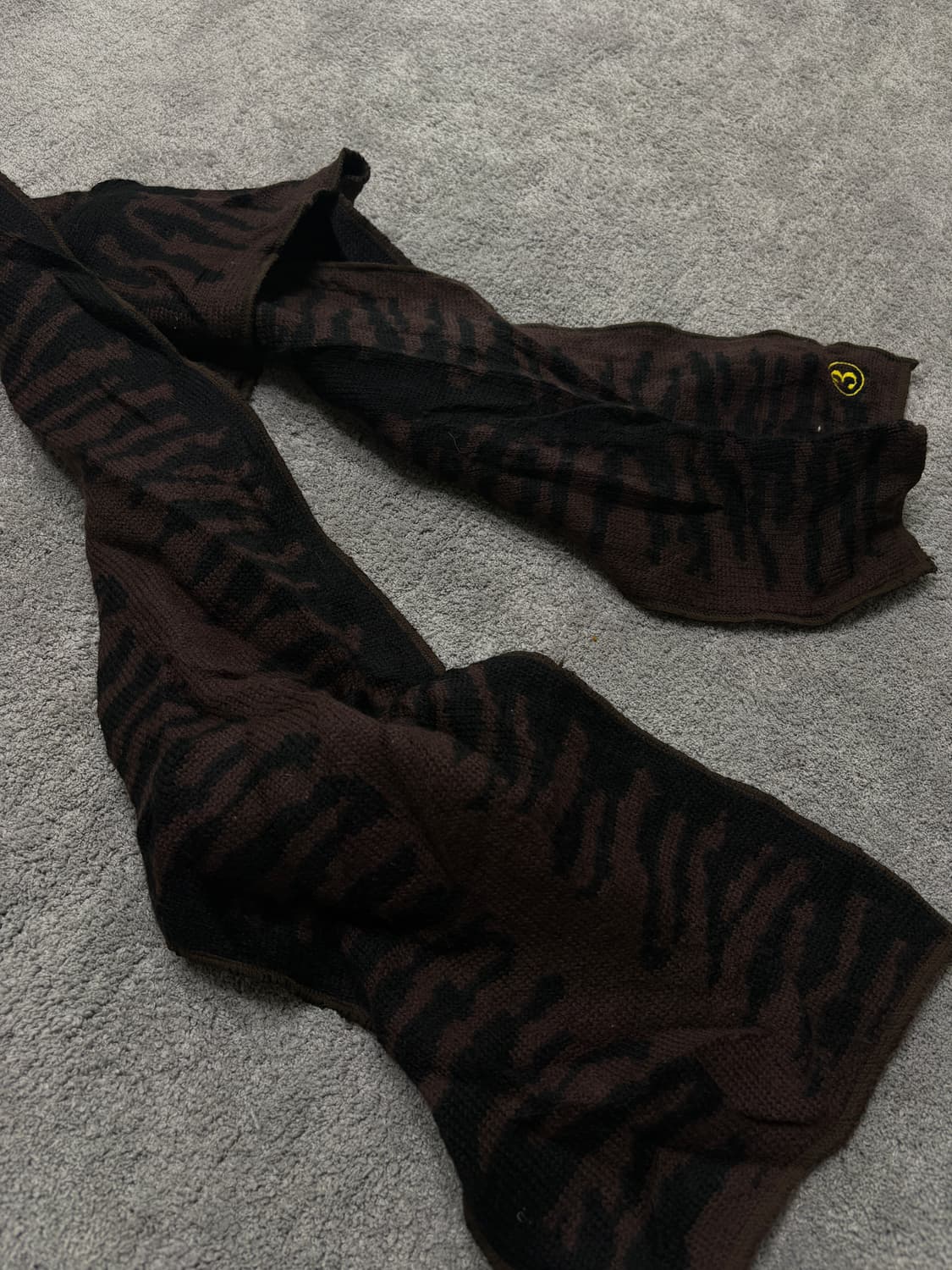 Vintage v-kei punk mood grunge scarf 상품이미지2