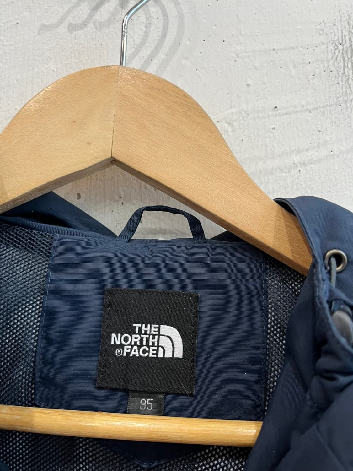 노스페이스 마운틴 바람막이 윈드 자켓 네이비  상품이미지5