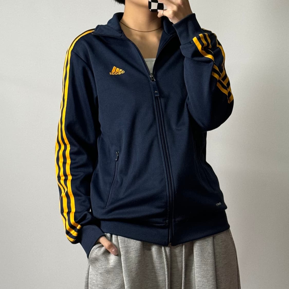 아디다스 트랙탑 져지 남노 네이비 95 [092605] 상품이미지2