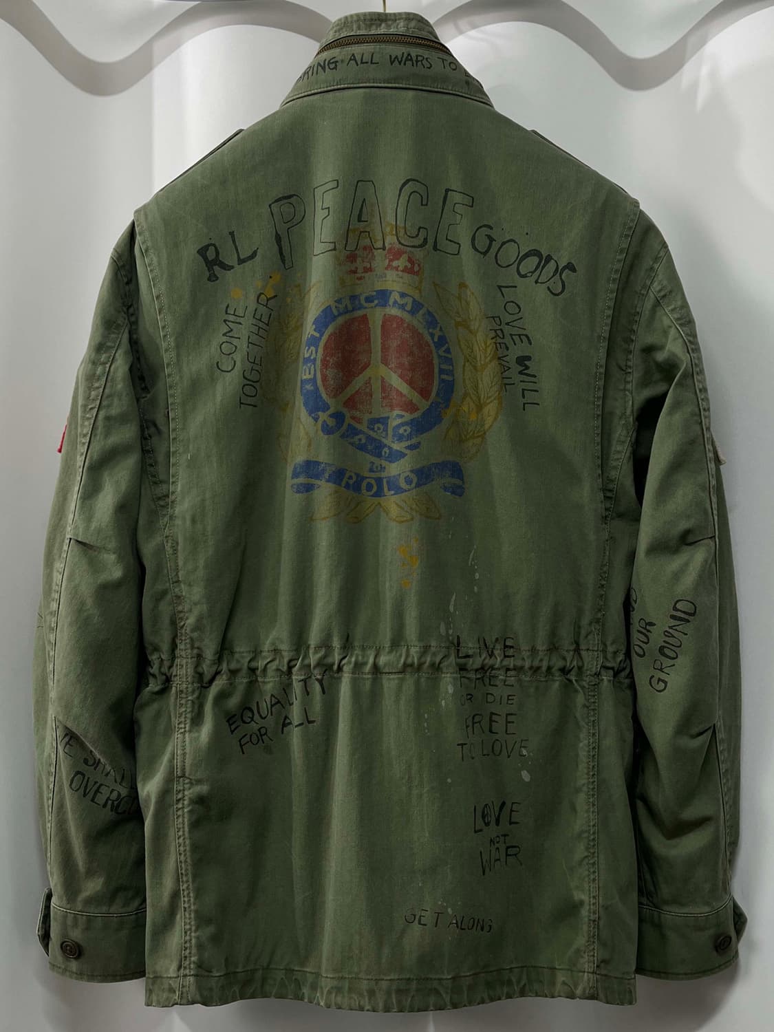 폴로 랄프로렌 올오버 피스 그래피티 M65 유틸리티 필드 자켓 상품이미지2