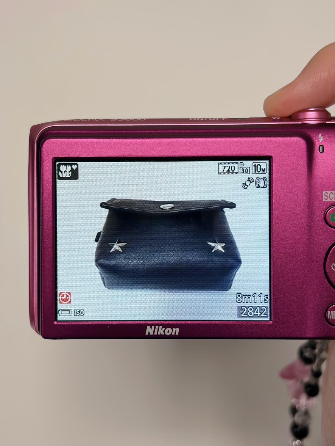 니콘 쿨픽스 S3600 귀여운 핑크 디카 상품이미지4