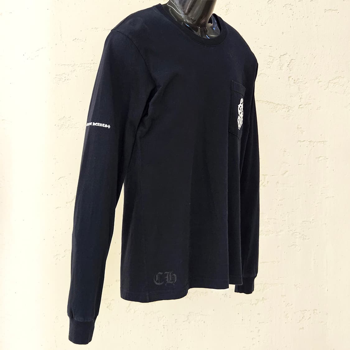 [M] 크롬하츠 바인대거 롱슬리브 블랙 B1213C130 상품이미지2