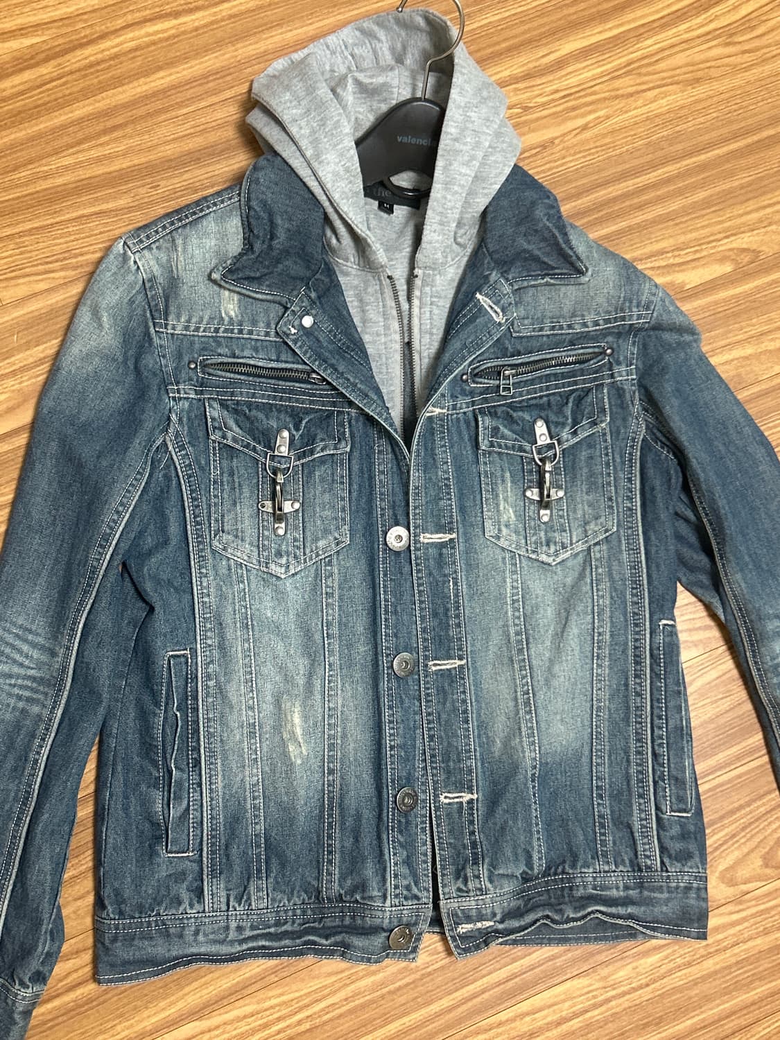 인더아틱 데님자켓 (후드 탈부착 가능) 상품이미지2