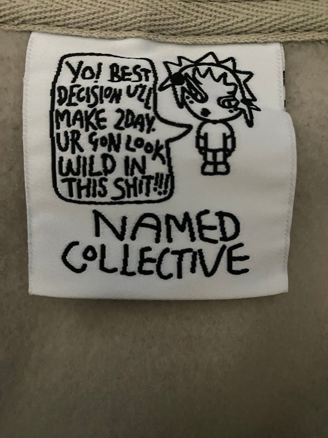 named collective 후드집업 그린 상품이미지5