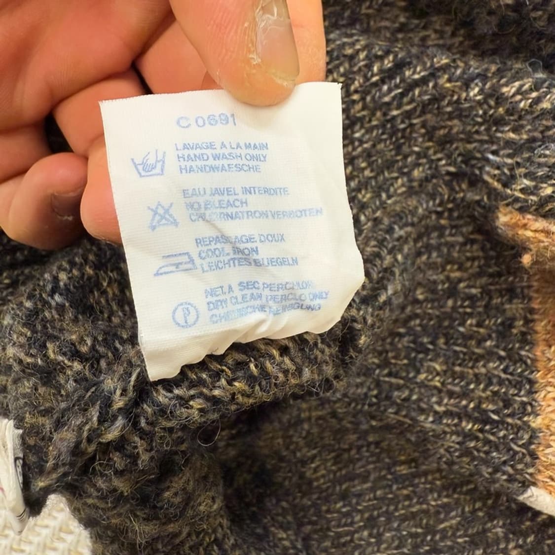 지방시 패턴 울 니트 r1788  상품이미지8