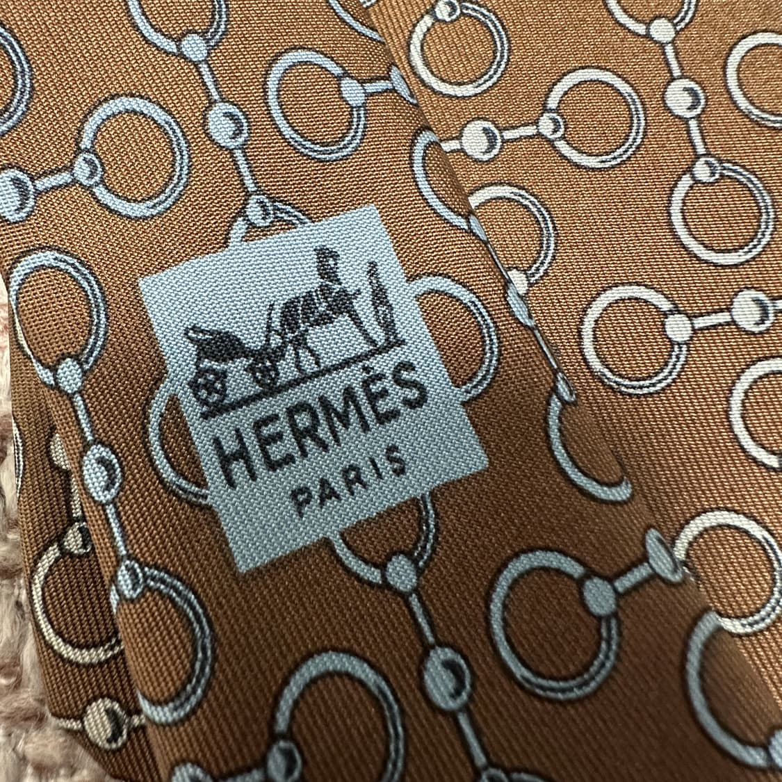 HERMES paris france made necktie 상품이미지3