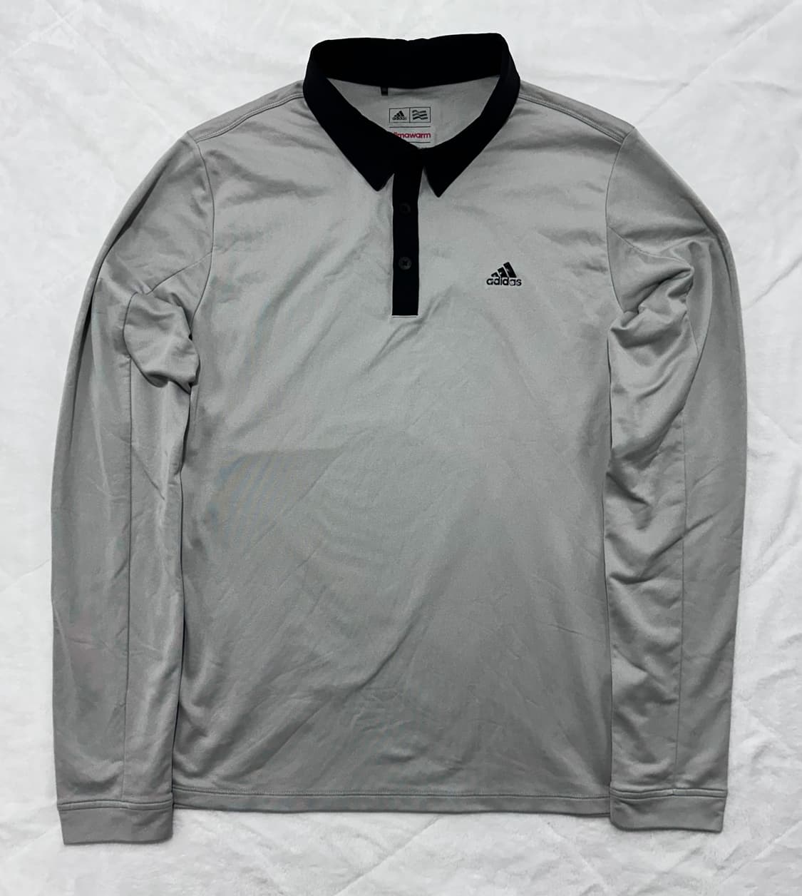 아디다스 투톤 배색 롱슬리브 카라티 상품이미지1