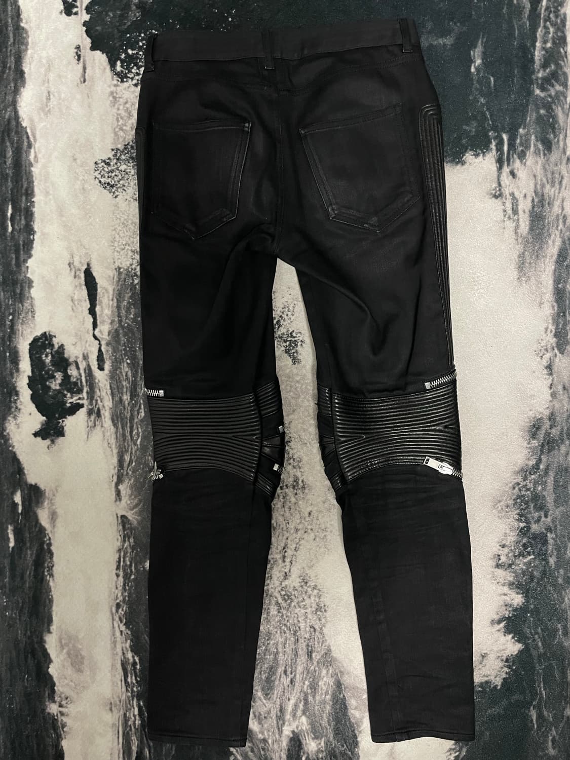 생로랑 14fw 레더패널진 상품이미지2