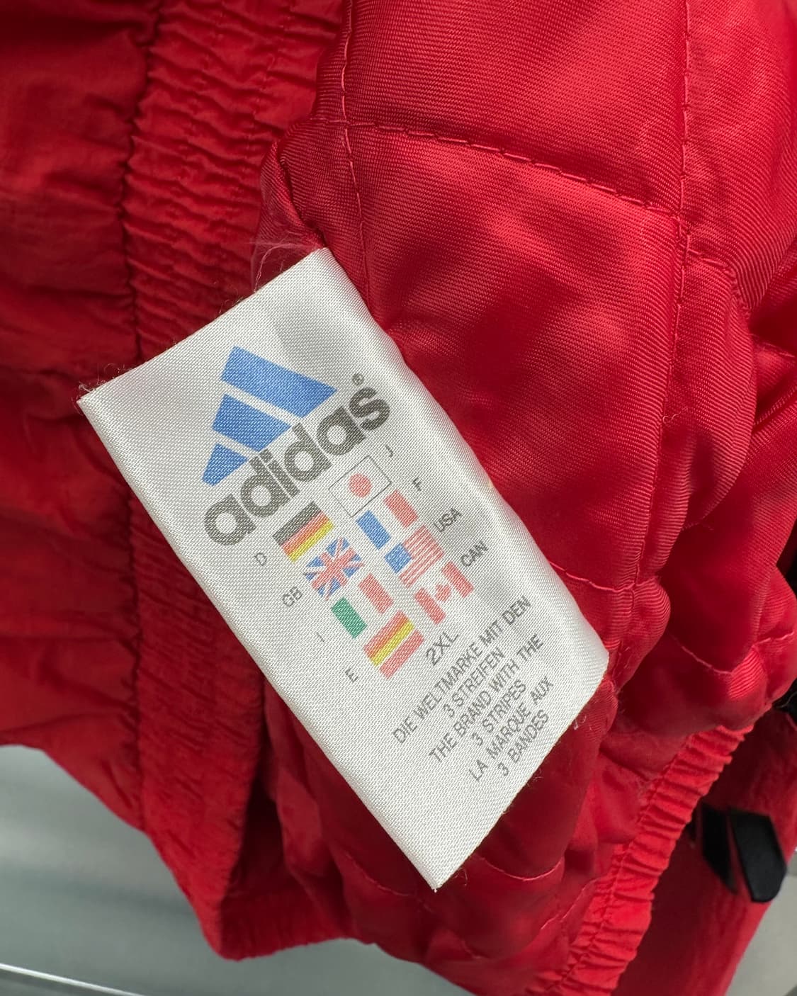 (105)90'S 아디다스 코리아 누빔점퍼-M1629 상품이미지5