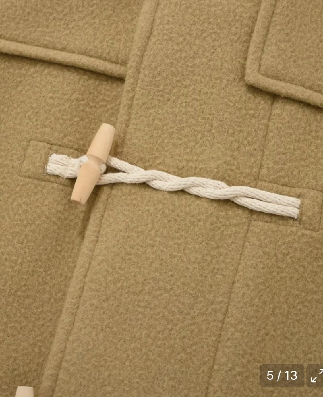 커버낫 더플코트 새상품 상품이미지3