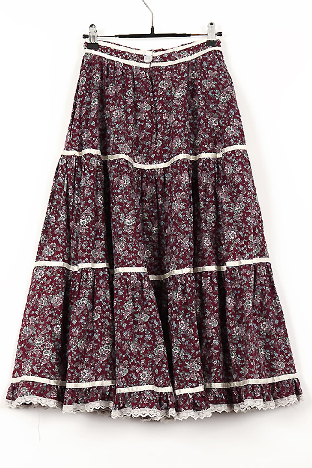 80's GUNNE SAX 플라워 거니섹 퀼팅투피스 상품이미지6