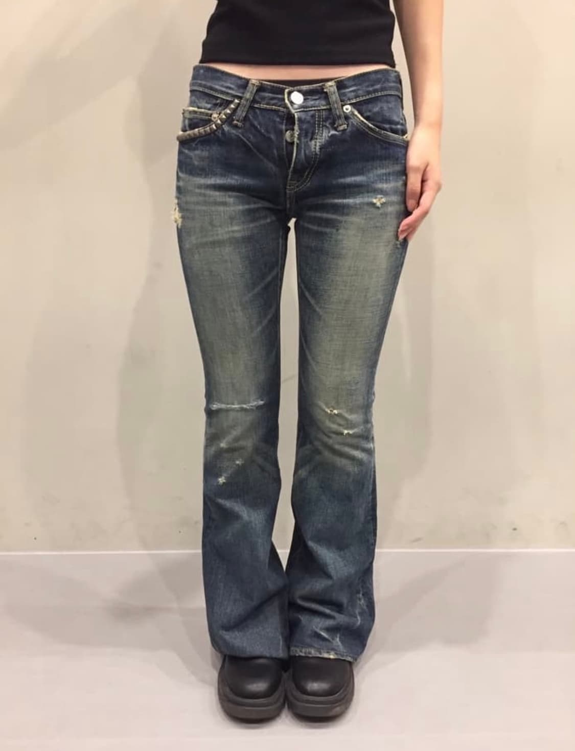 히스테릭글래머 부츠컷진 상품이미지2