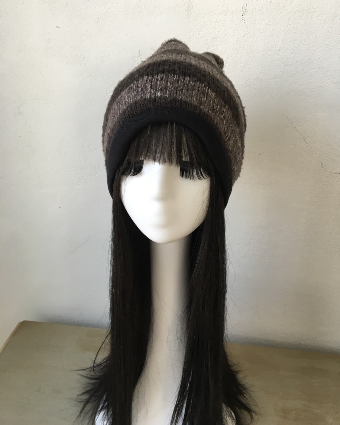 pattern knit beanie 상품이미지2