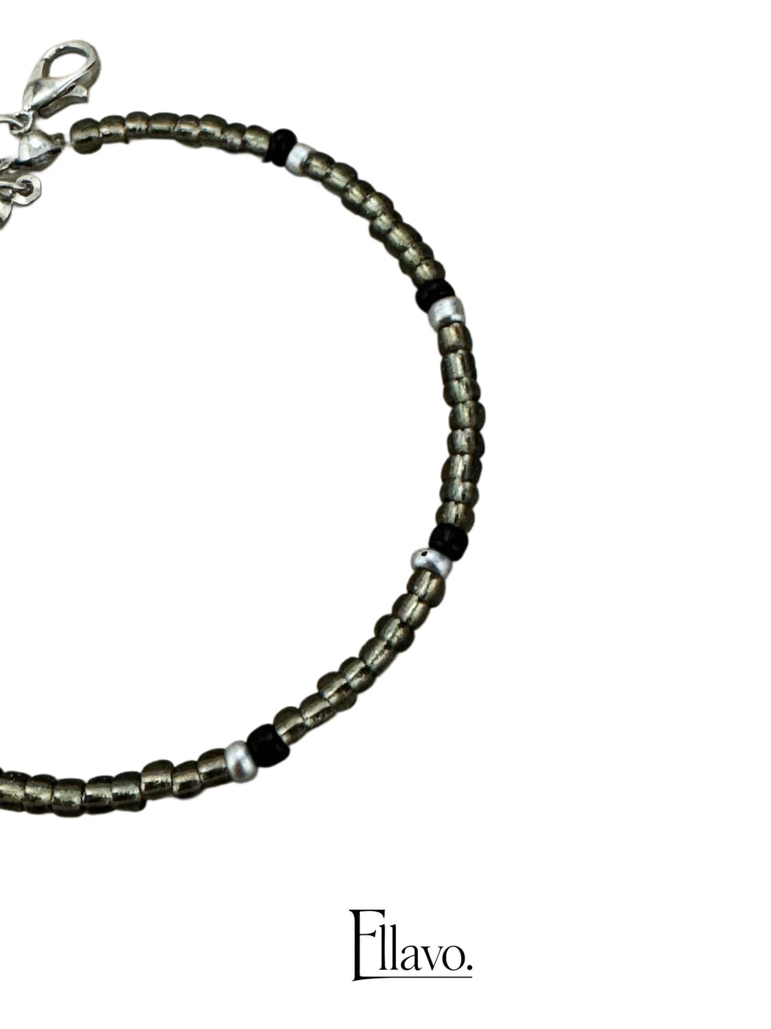 Dark green beads bracelet 상품이미지2