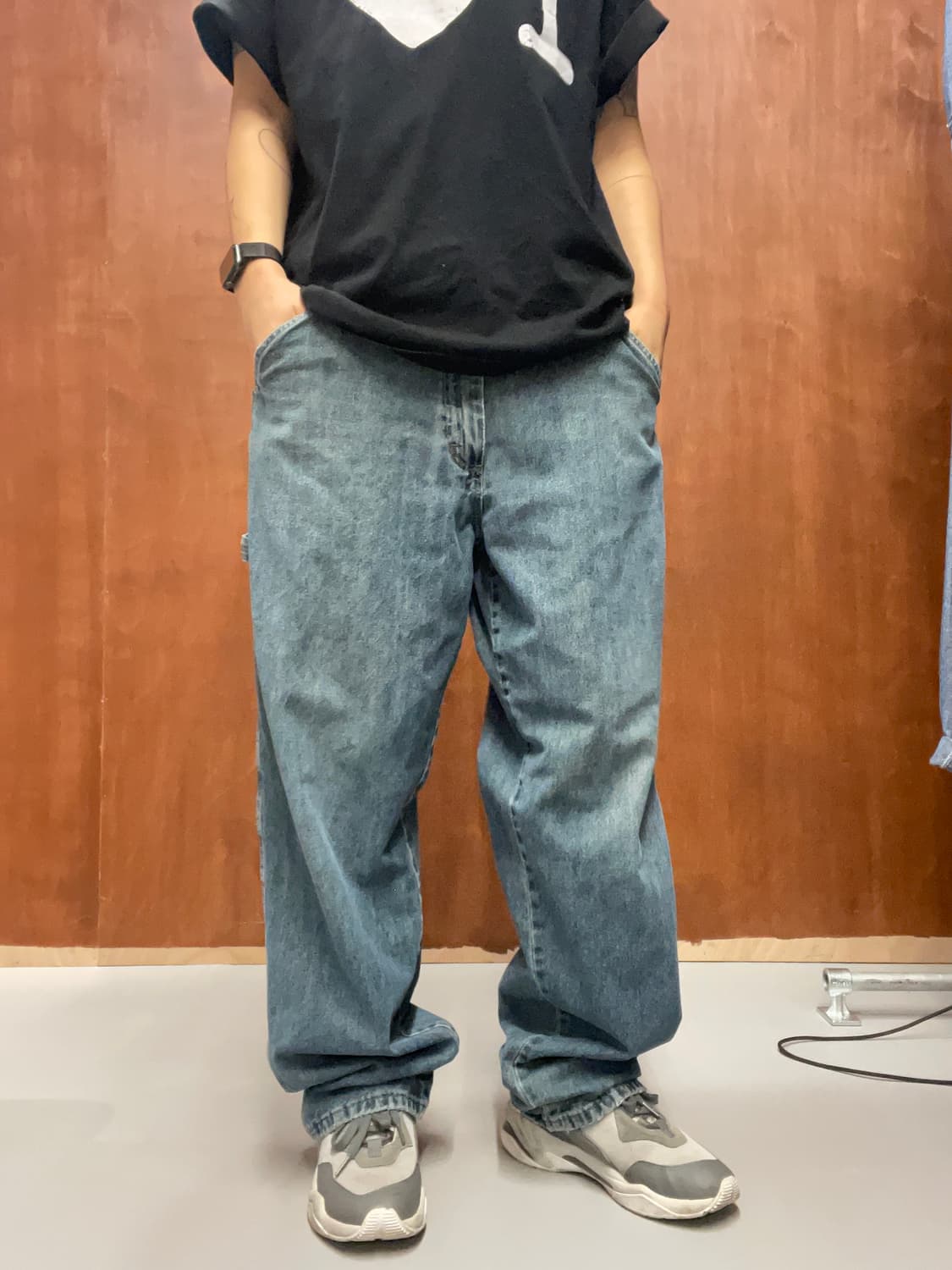 Wrangler denim carpenter pants 상품이미지1