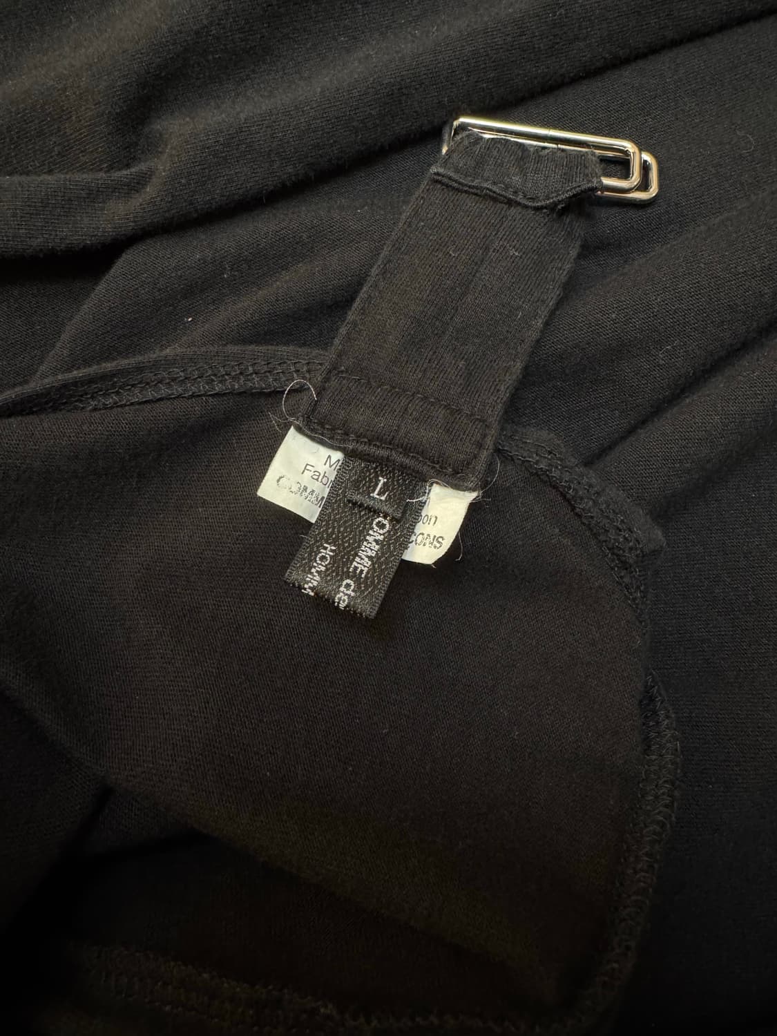 꼼데가르송 옴므플러스 백리스 티셔츠 L 상품이미지4