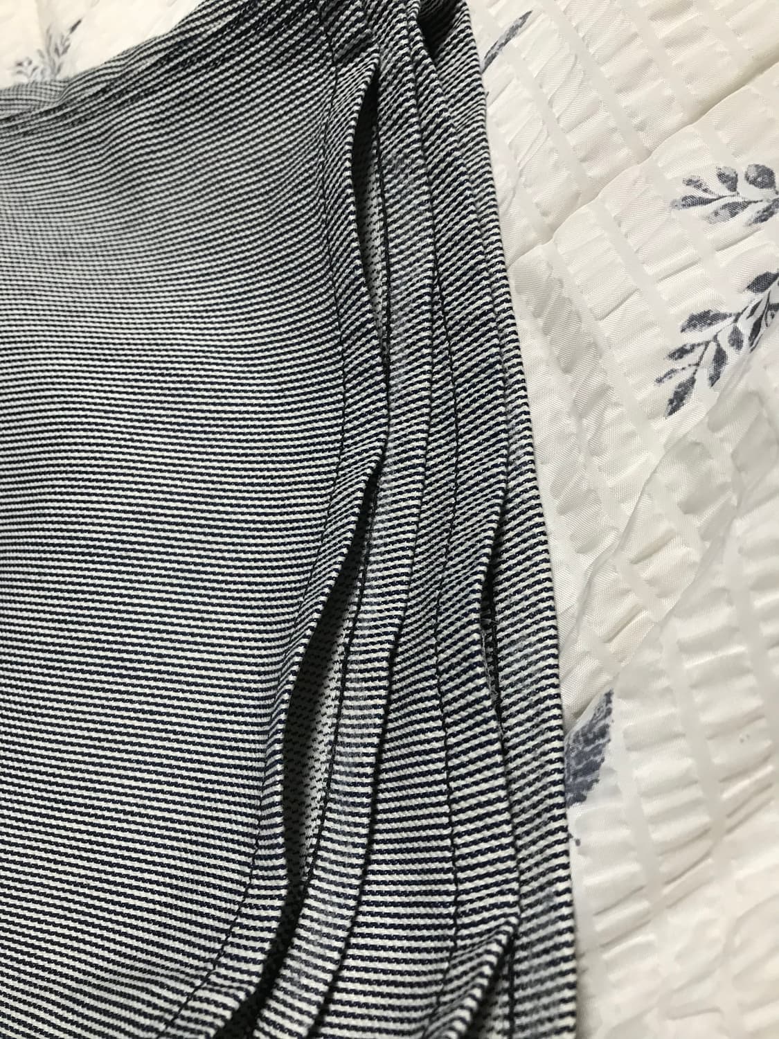 언더마이카 스트라이프 더블니 상품이미지3