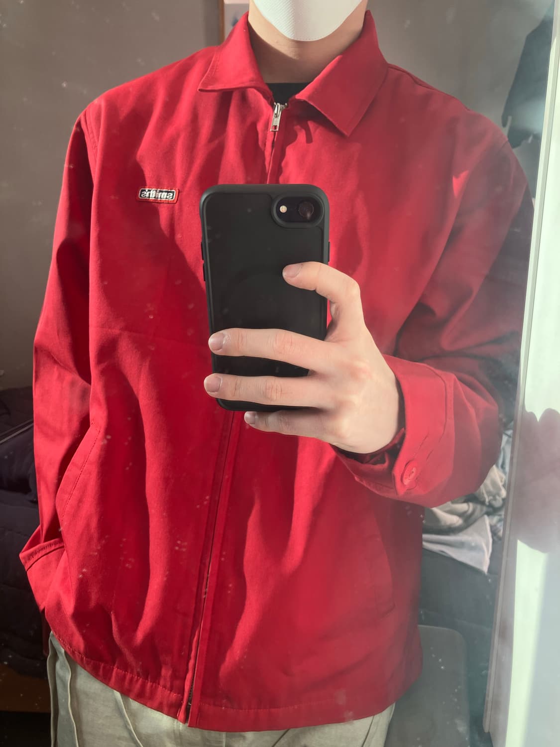 American vintage red 워크자켓  L 상품이미지3