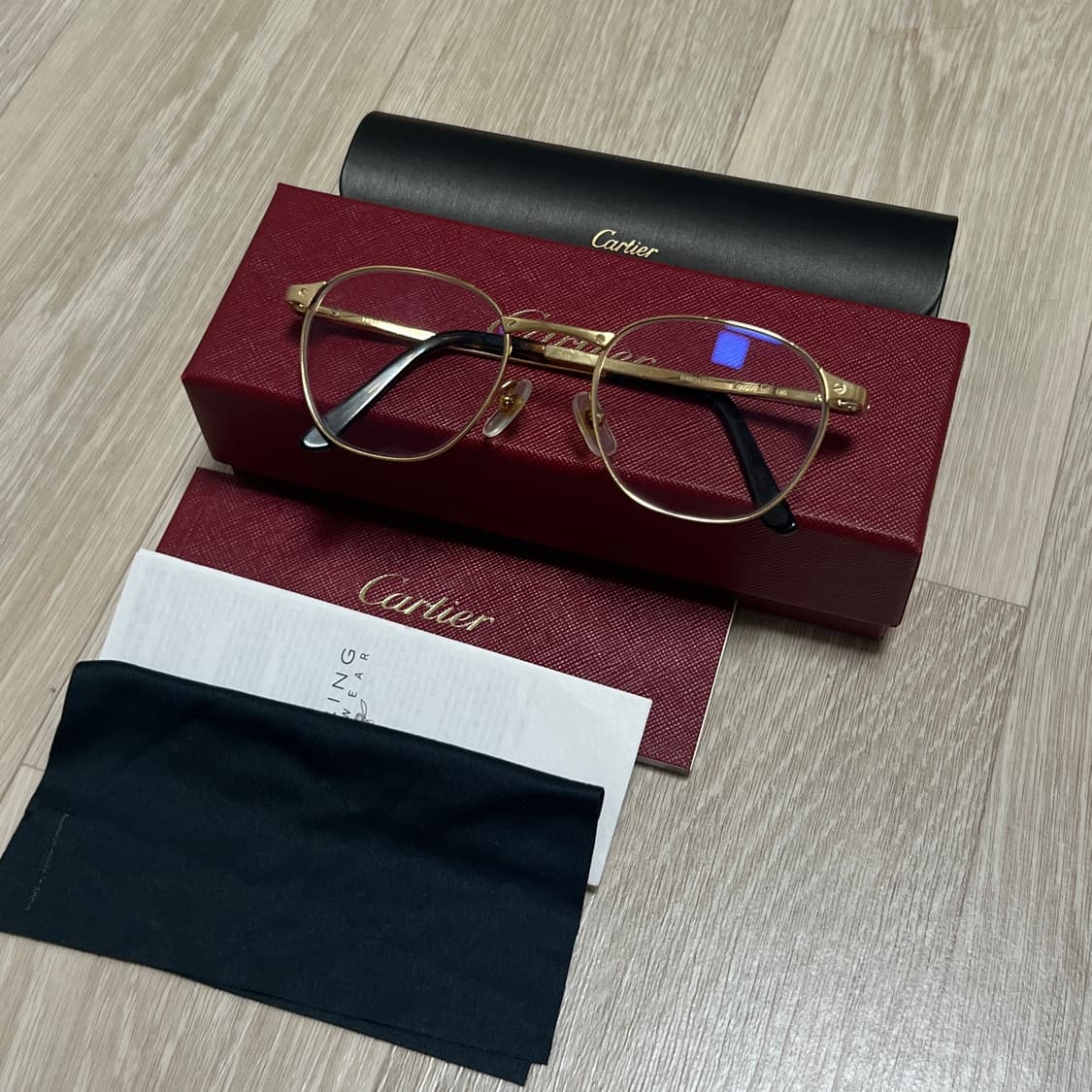 까르띠에 금테 안경 CT03370 상품이미지1