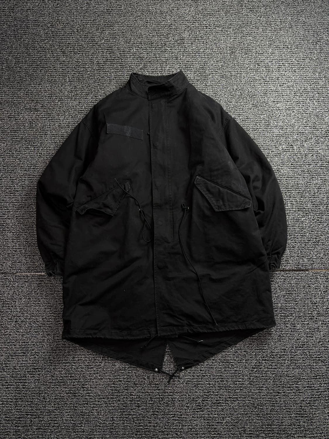 라퍼지스토어 m-65 밀리터리 블랙 피쉬테일 야상 자켓 1582 상품이미지2