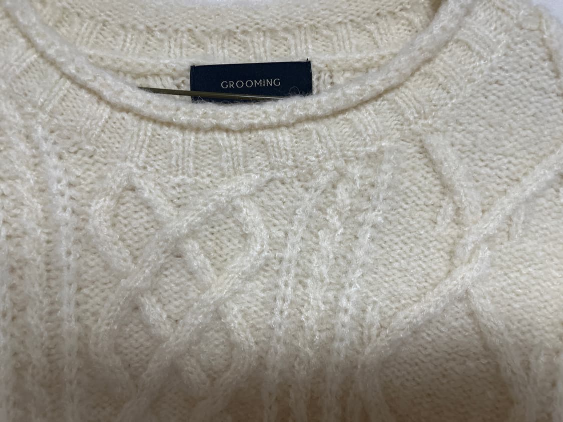 아케 오버핏 빈티지 니트 상품이미지2