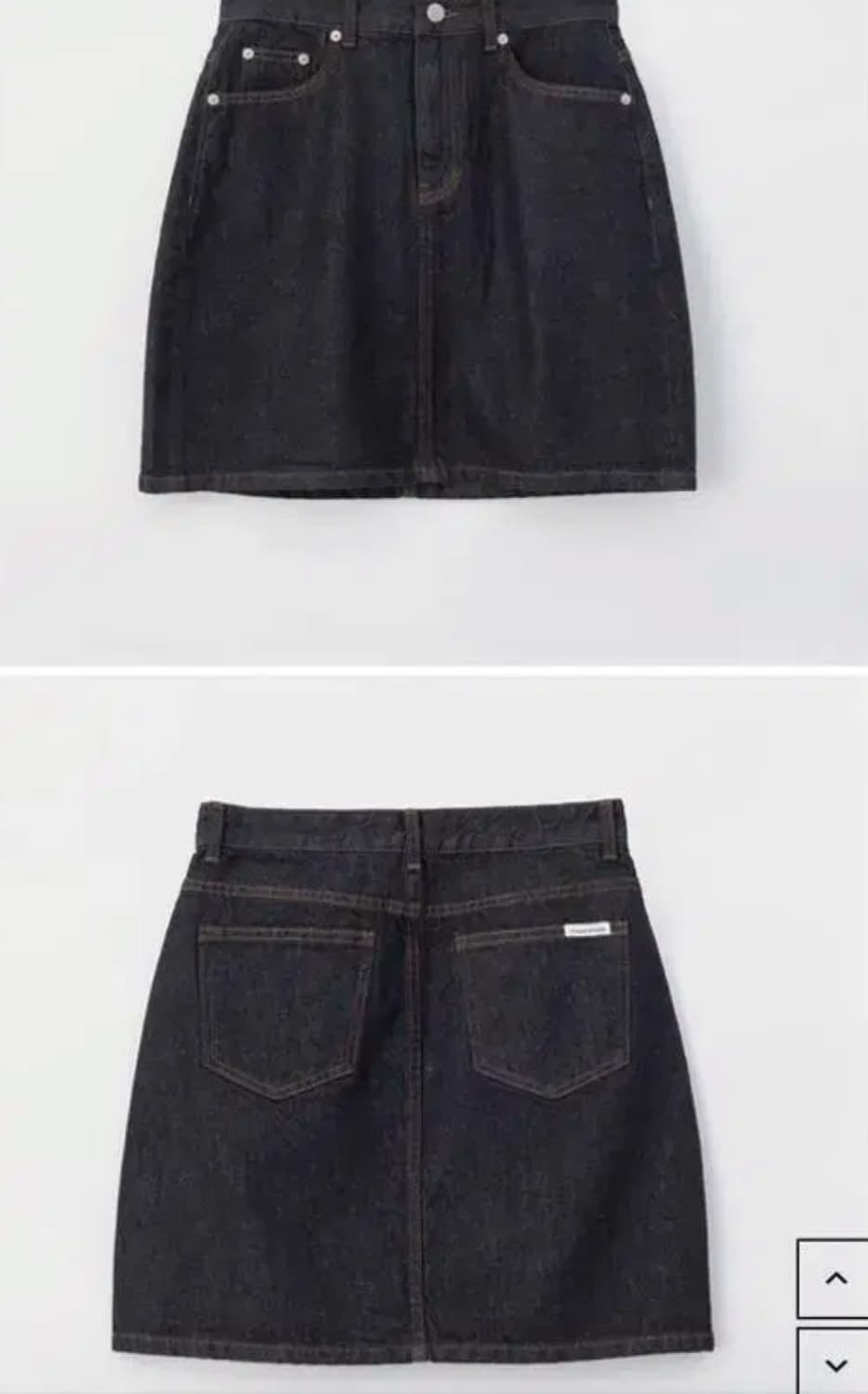 브렌다브렌든 인디고 데님 스커트 s 상품이미지5
