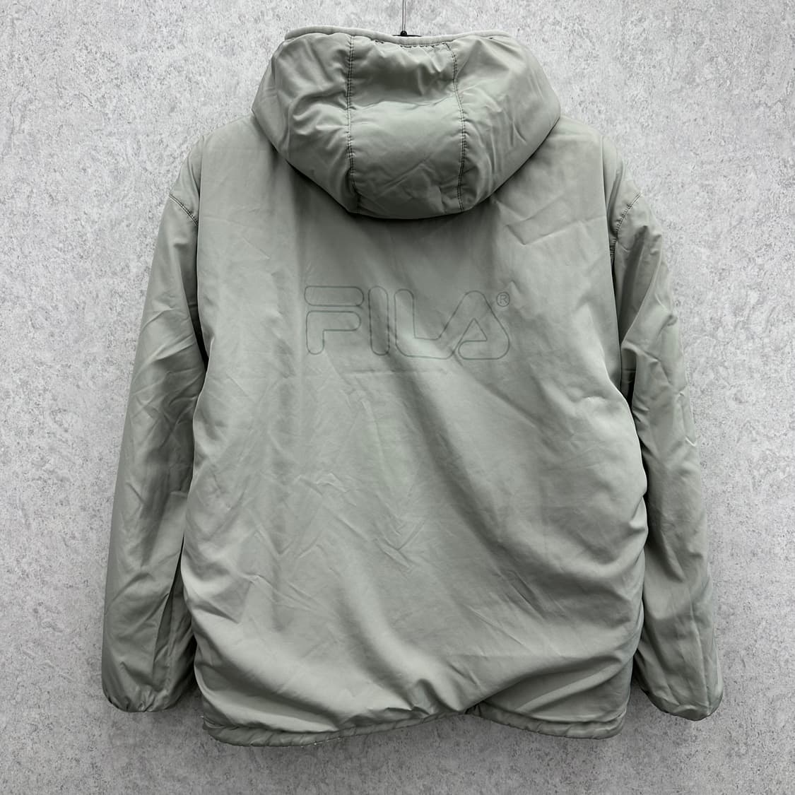 105 휠라 남자 양면 리버서블 뽀글이 점퍼 상품이미지4