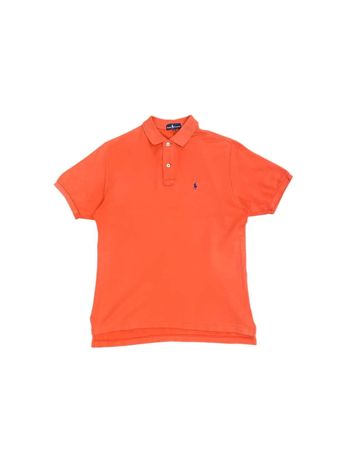 Ralph Lauren 레드오렌지 베이직 폴로 티셔츠 상품이미지1