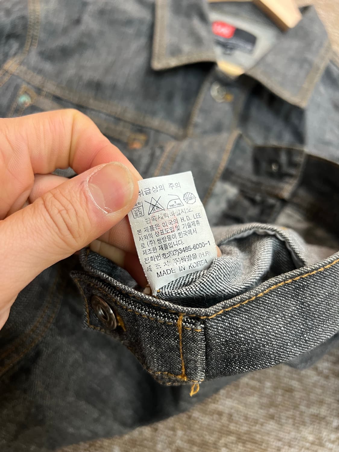 Lee 빈티지 데님 자켓 95 상품이미지6