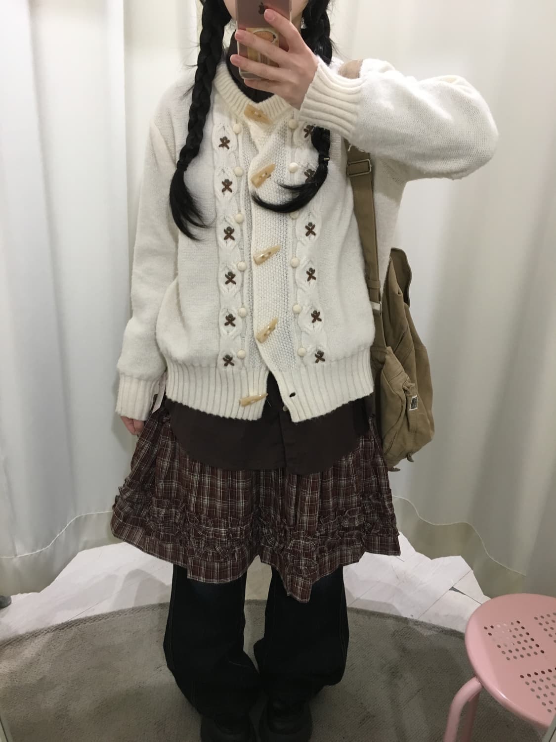 duffle flower cardigan 상품이미지4