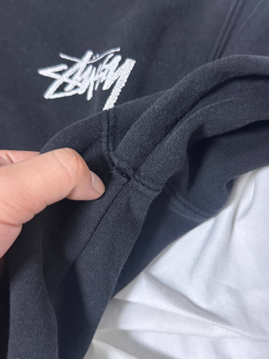 2010 usa 스투시 코스타스 세레메티스 시그니처 해골 콜라주 스웻셔츠 상품이미지6