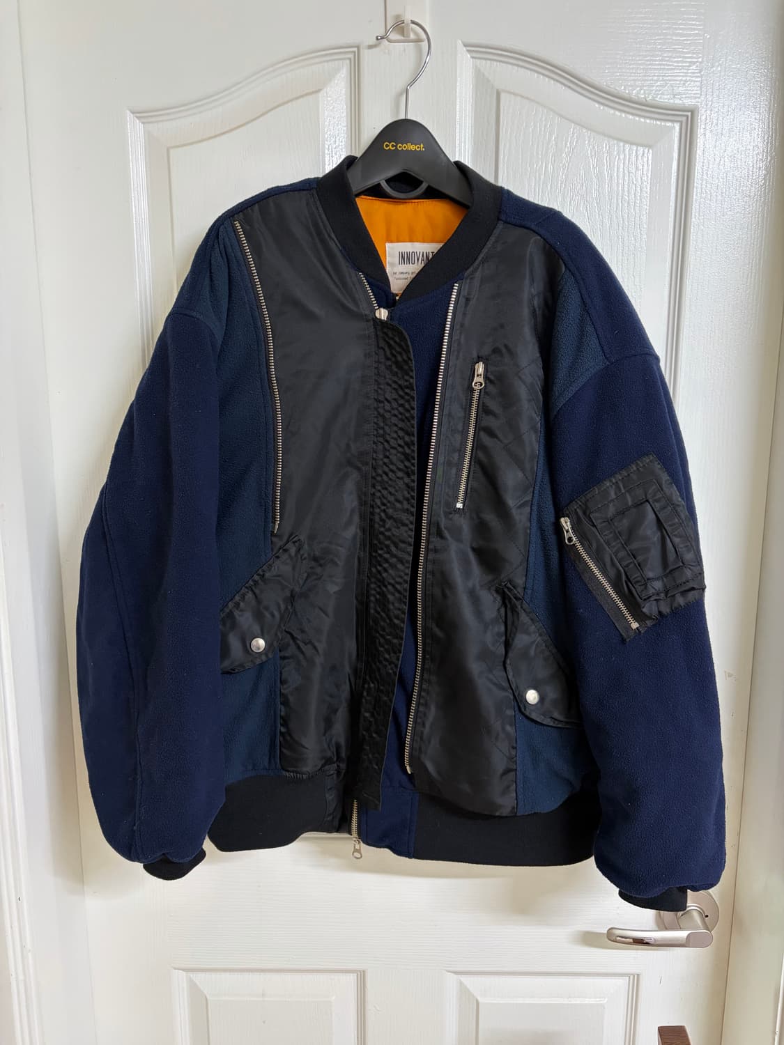 이노반트 MA-1 항공점퍼 네이비 컬러 상품이미지3