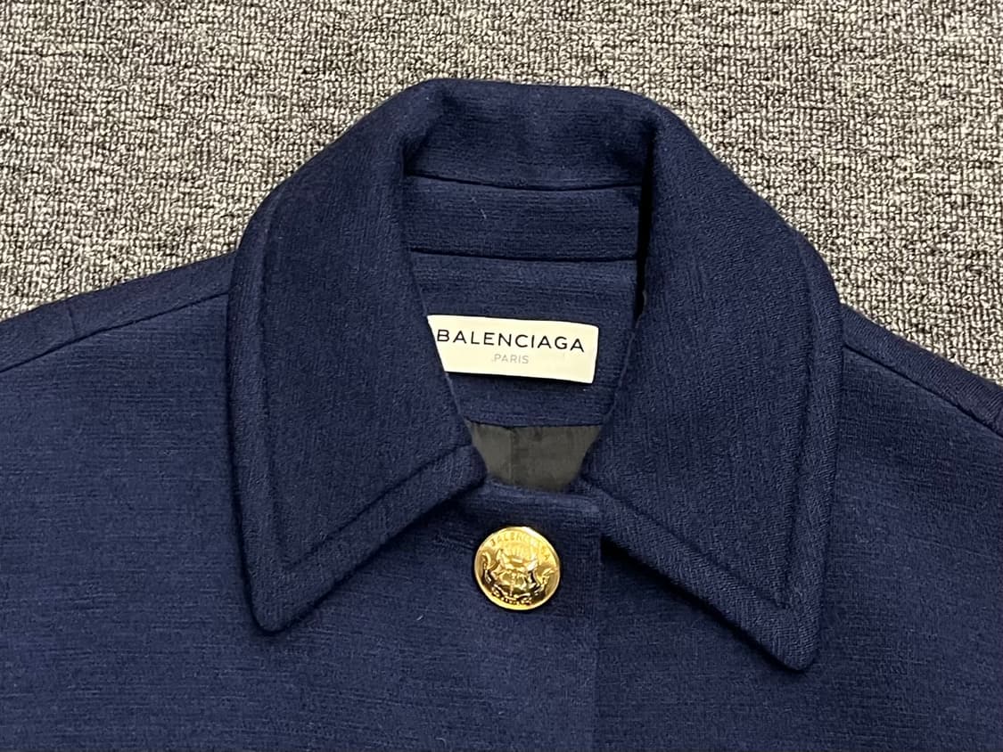 [55~66] 발렌시아가 금단추 가오리핏 코트 34  상품이미지3