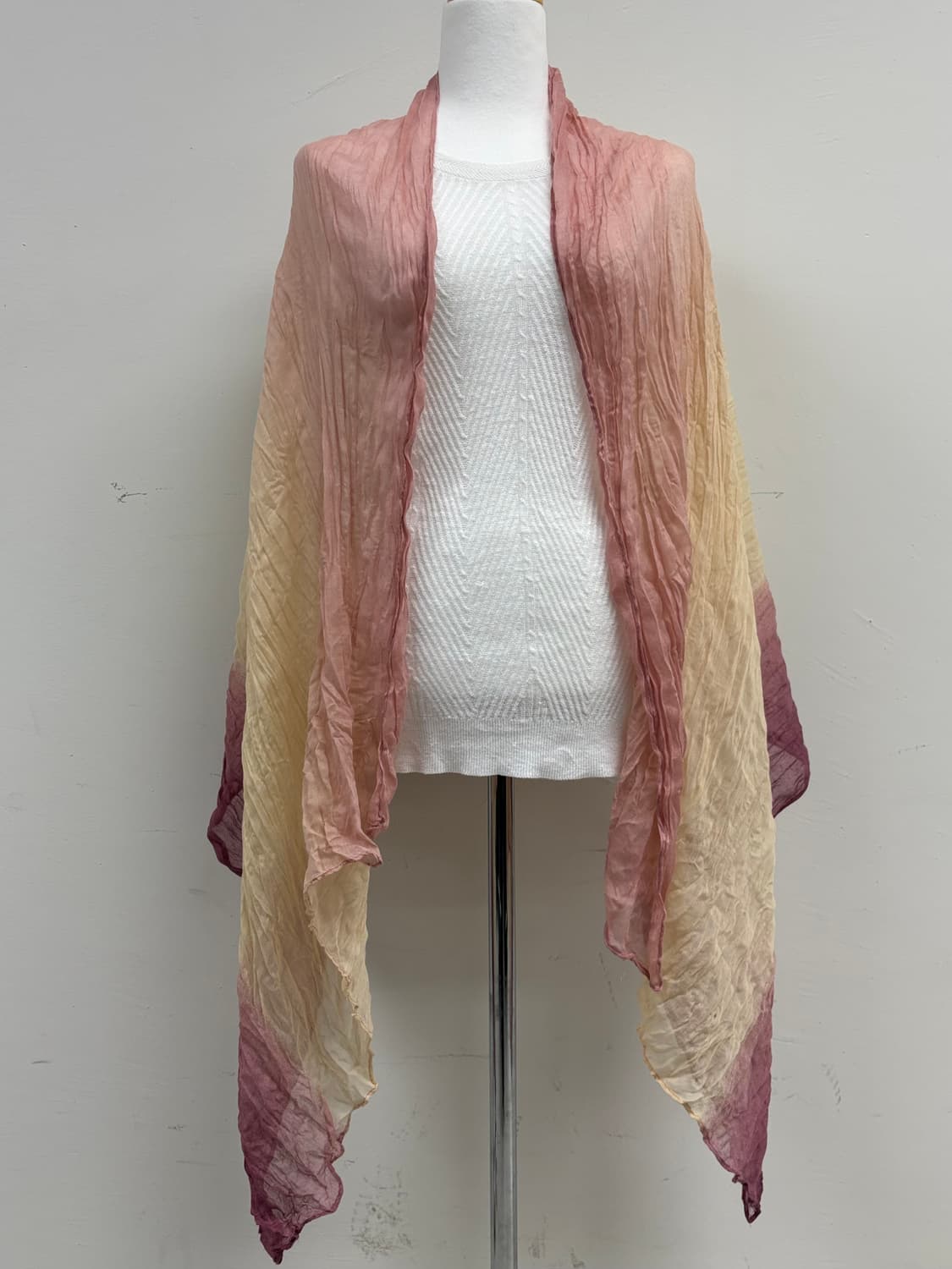 핑크 머플러 목도리 스카프 숄 상품이미지5