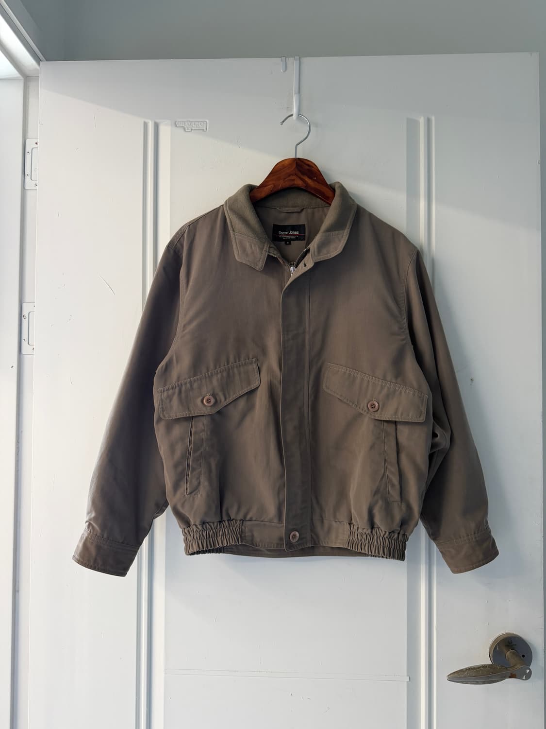 일본빈티지 브라운 봄버자켓 상품이미지4