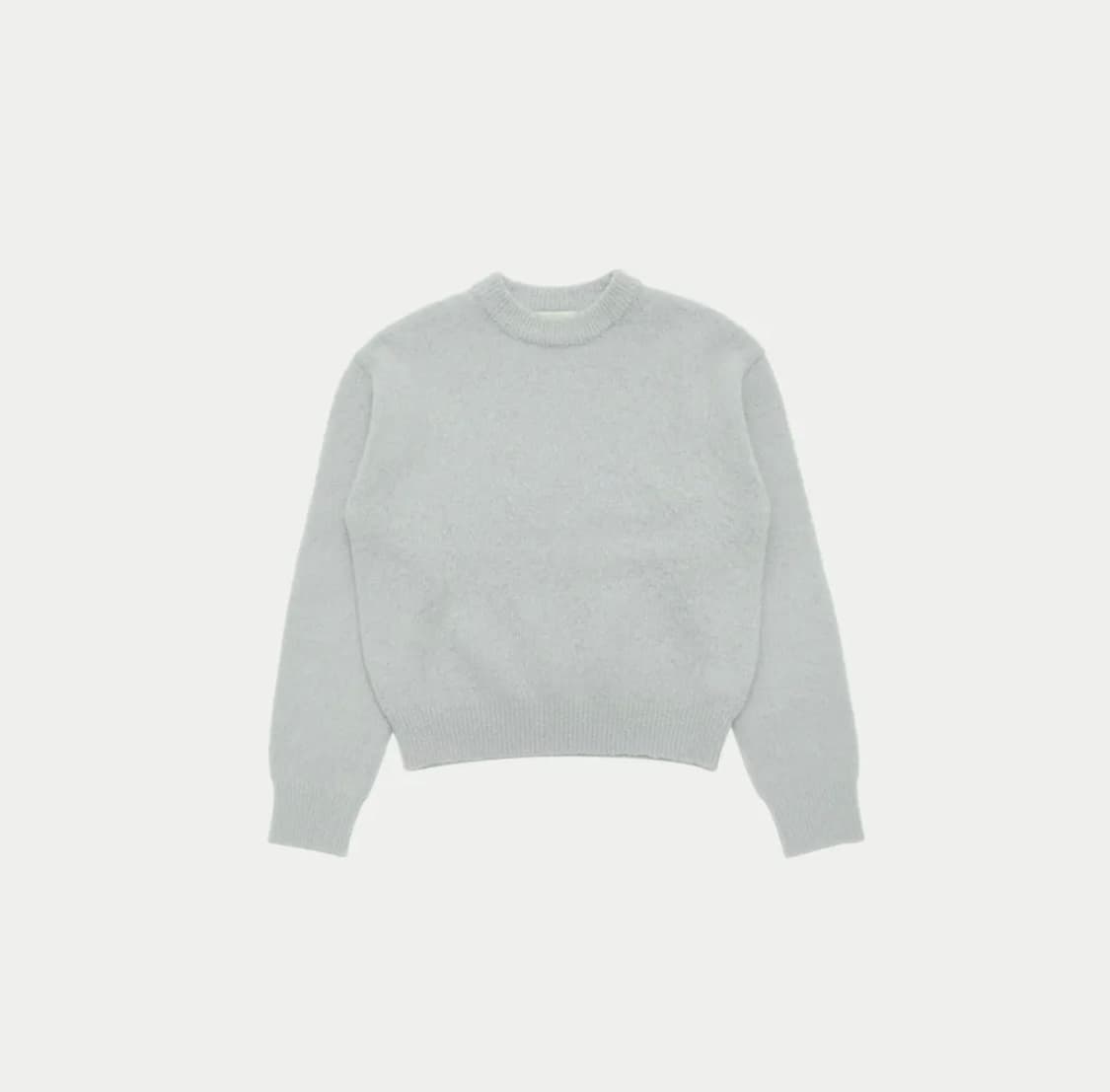 FLUFFY BRUSHED LONG SLEEVE KNIT 상품이미지2