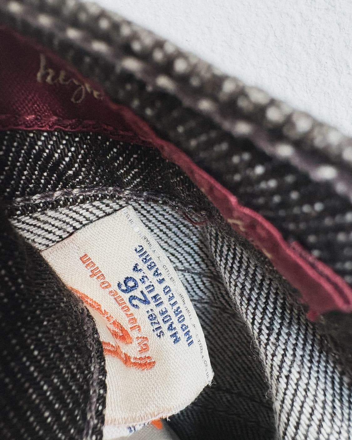 COH 슬림핏 플레어 실루엣 부츠컷 데님 상품이미지6