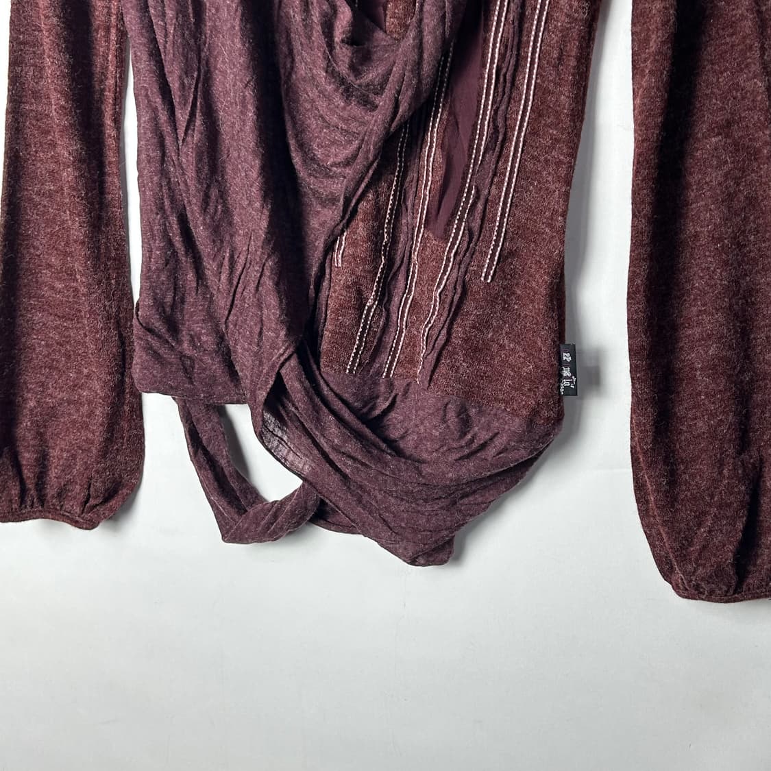 [OZZ ANGELO] 오즈엔젤 드레이프 레이어드 롱슬리브(새상품) 상품이미지4