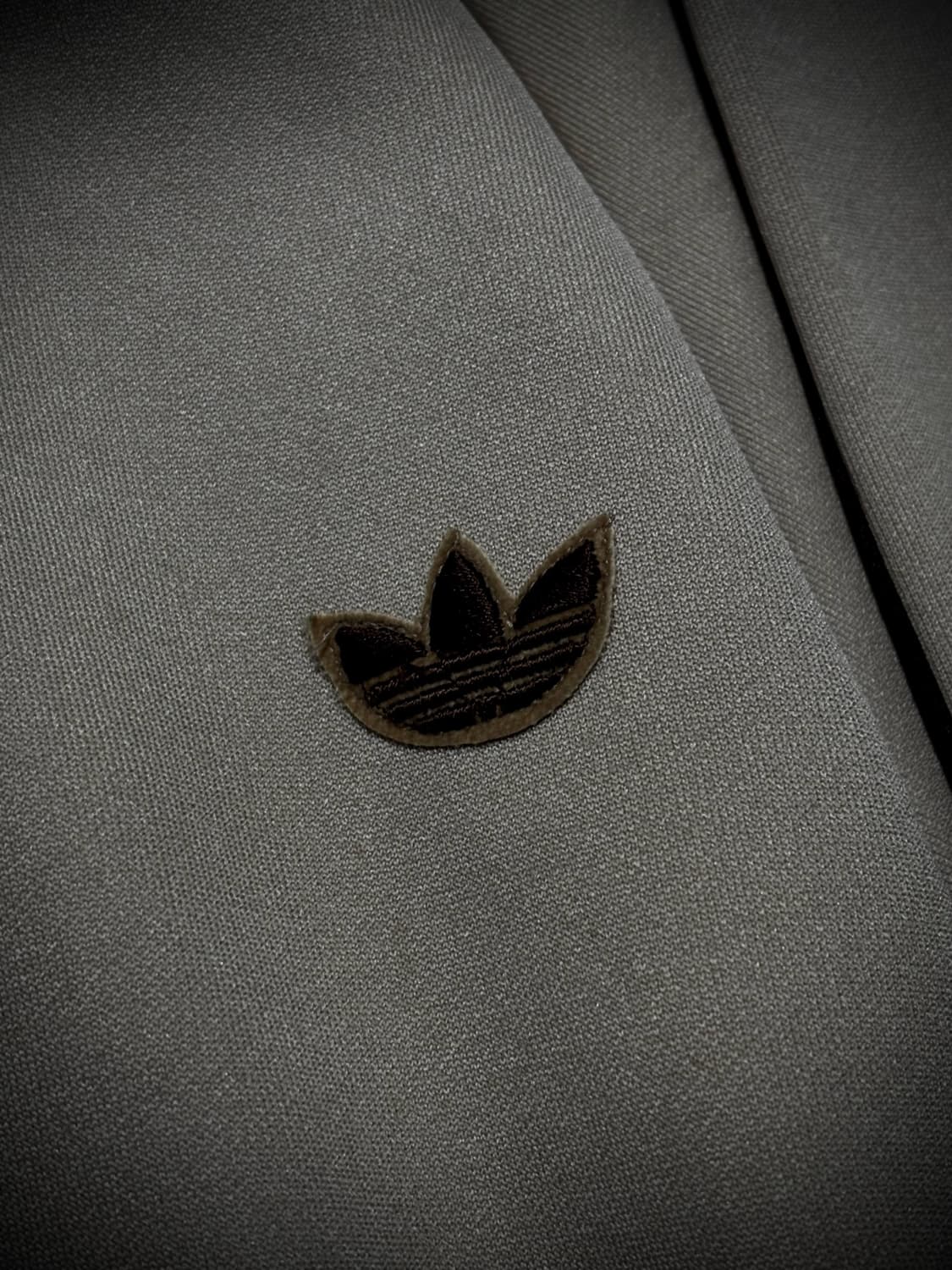 ADIDAS DESCENTE 아이보리 브라운 트랙탑 상품이미지7