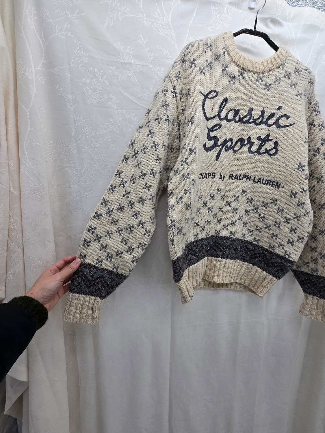 챕스 랄프로렌 클래식 스포츠 니트 M 상품이미지3