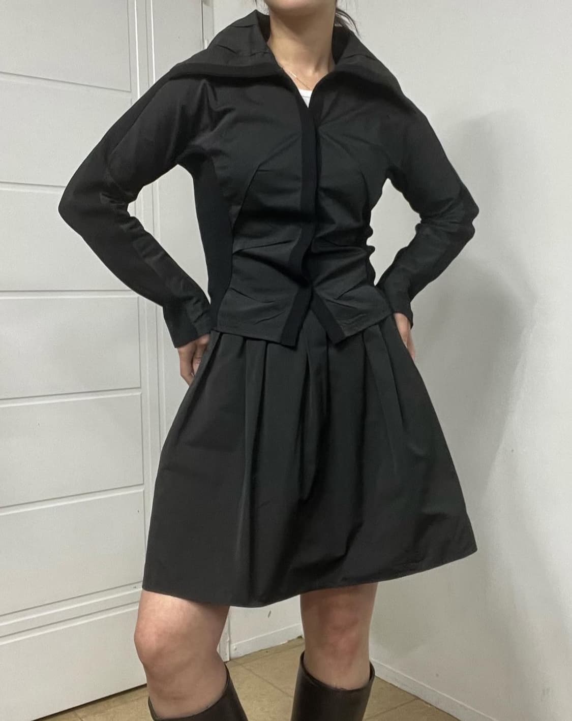 히로코 비스 디테일 자켓 상품이미지3