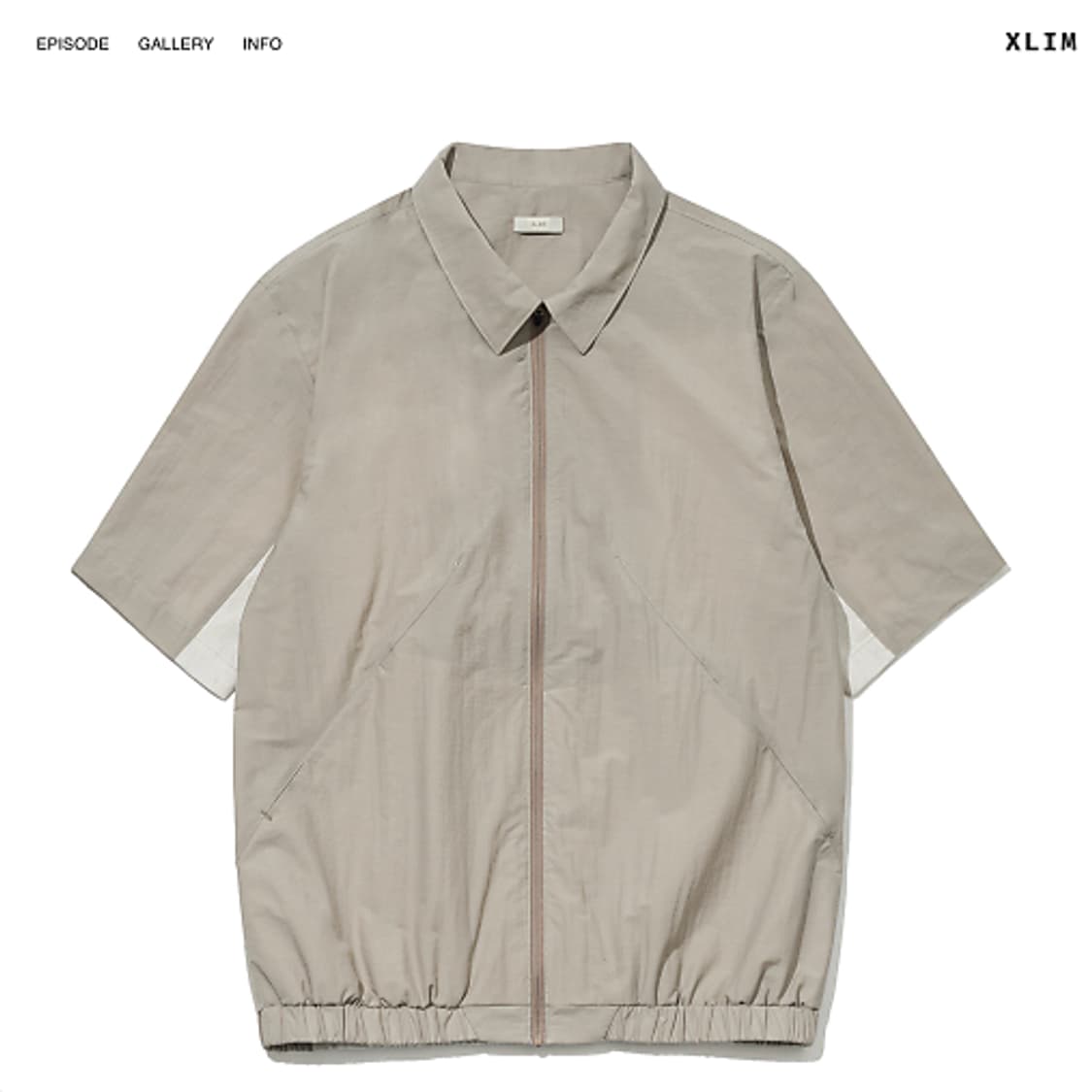 엑슬림 ep5 03셔츠 베이지 상품이미지1