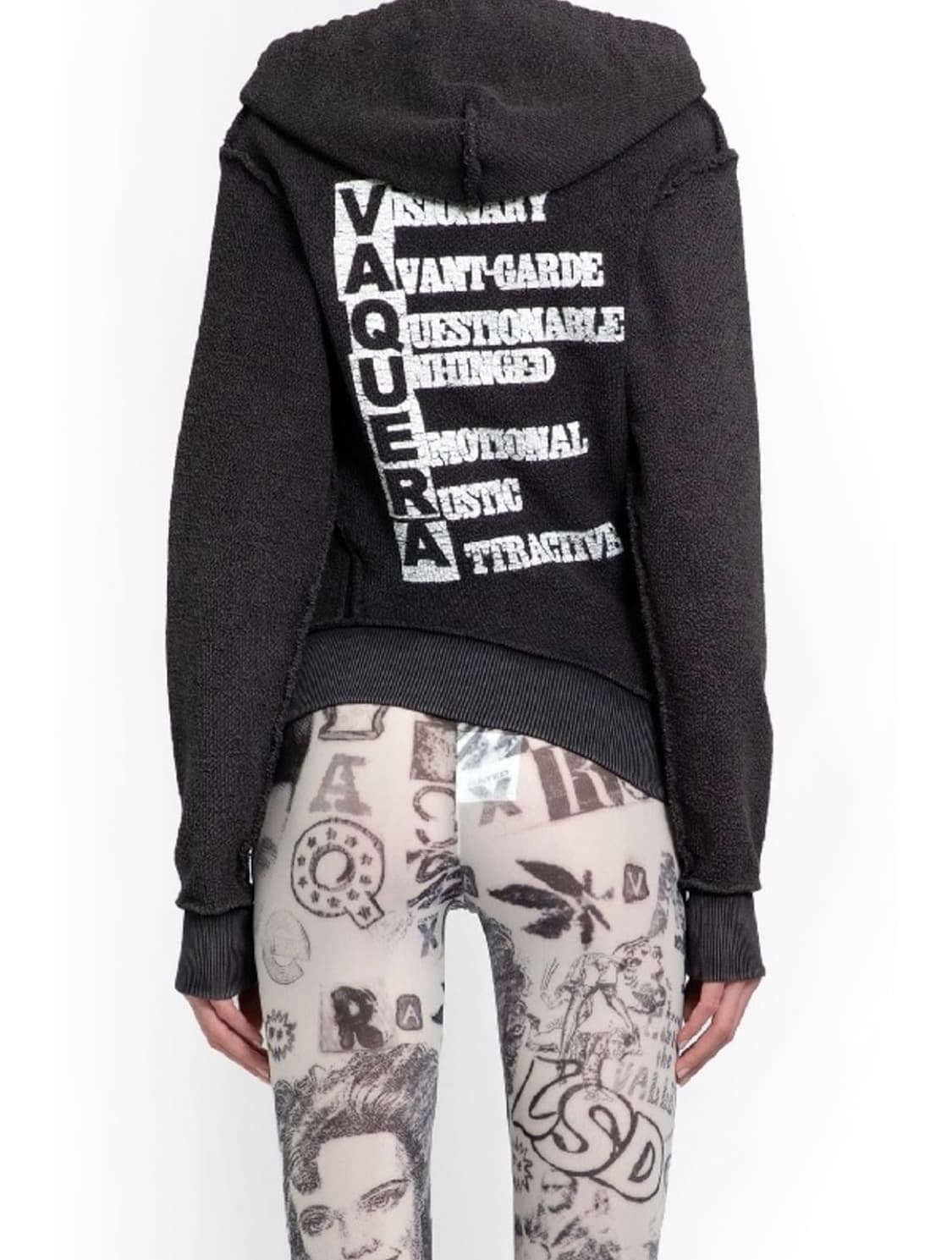 [L] 바퀘라 트위스트 후드집업 상품이미지1