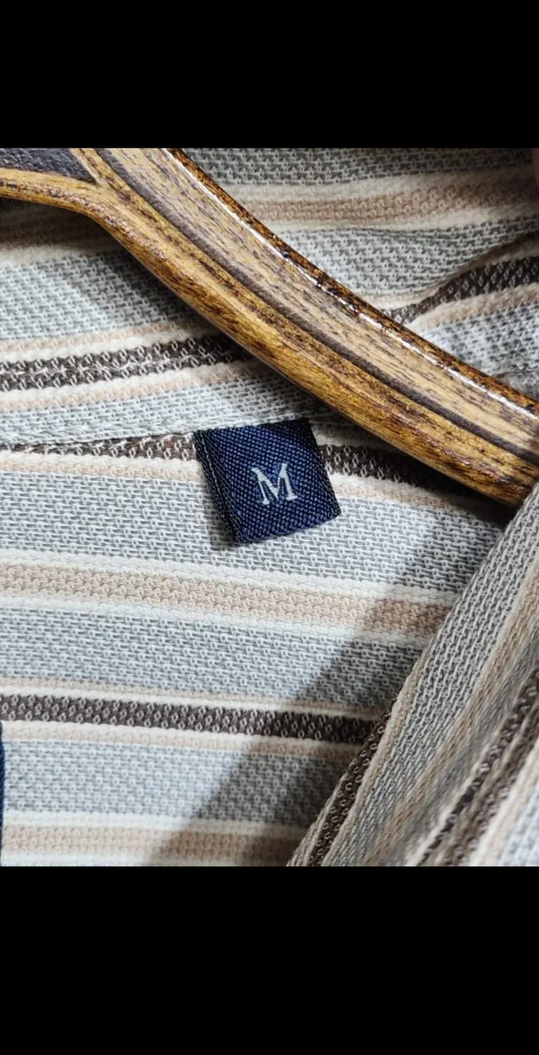 (XL) 제냐 셔츠 스트라이프 남방 포켓 이태리판  상품이미지4