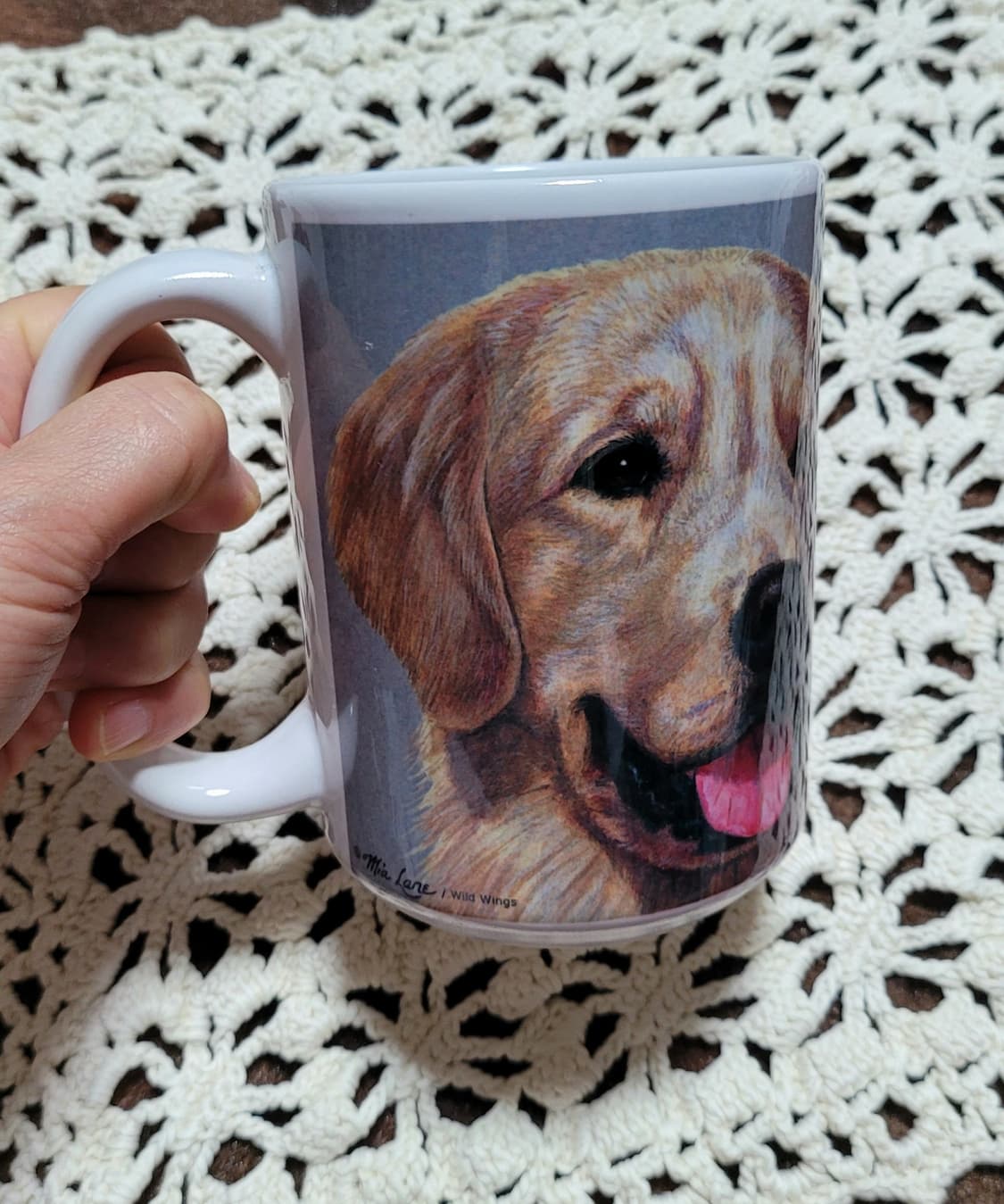 미국 작가 강아지 일러스트 머그(높이11.5cm) 상품이미지6
