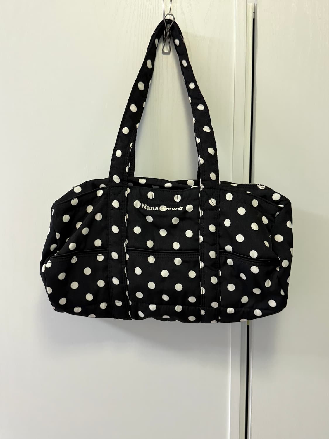 (오늘만7.5) 나나크루 도트 땡땡이 더플백 숄더백 가방 미니백 상품이미지6
