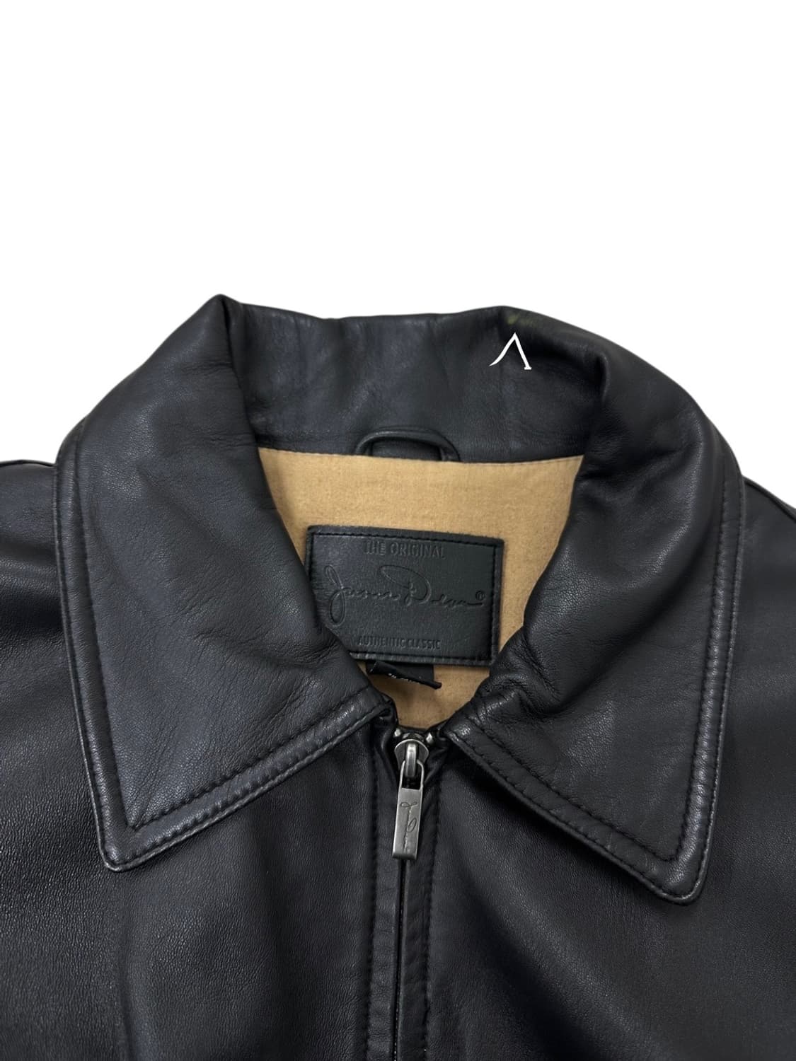 90s 제임스딘 가죽자켓 레더자켓 다크브라운 (M~XL) 상품이미지3