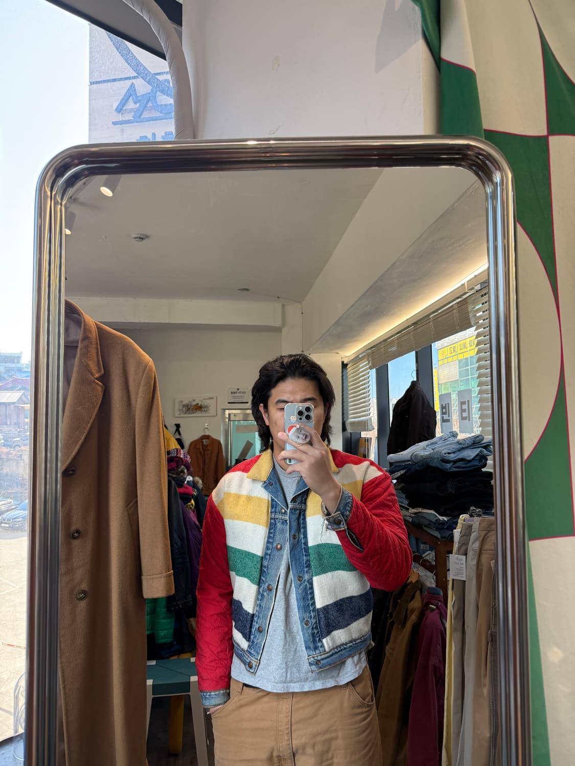 Levis Hudson bay 리버시블 데님자켓 L 상품이미지7