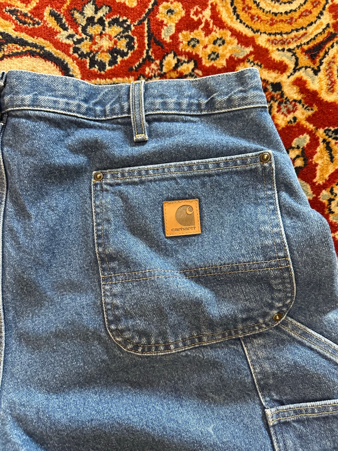 Carhartt B73 DST Double Knee Dungaree 상품이미지7